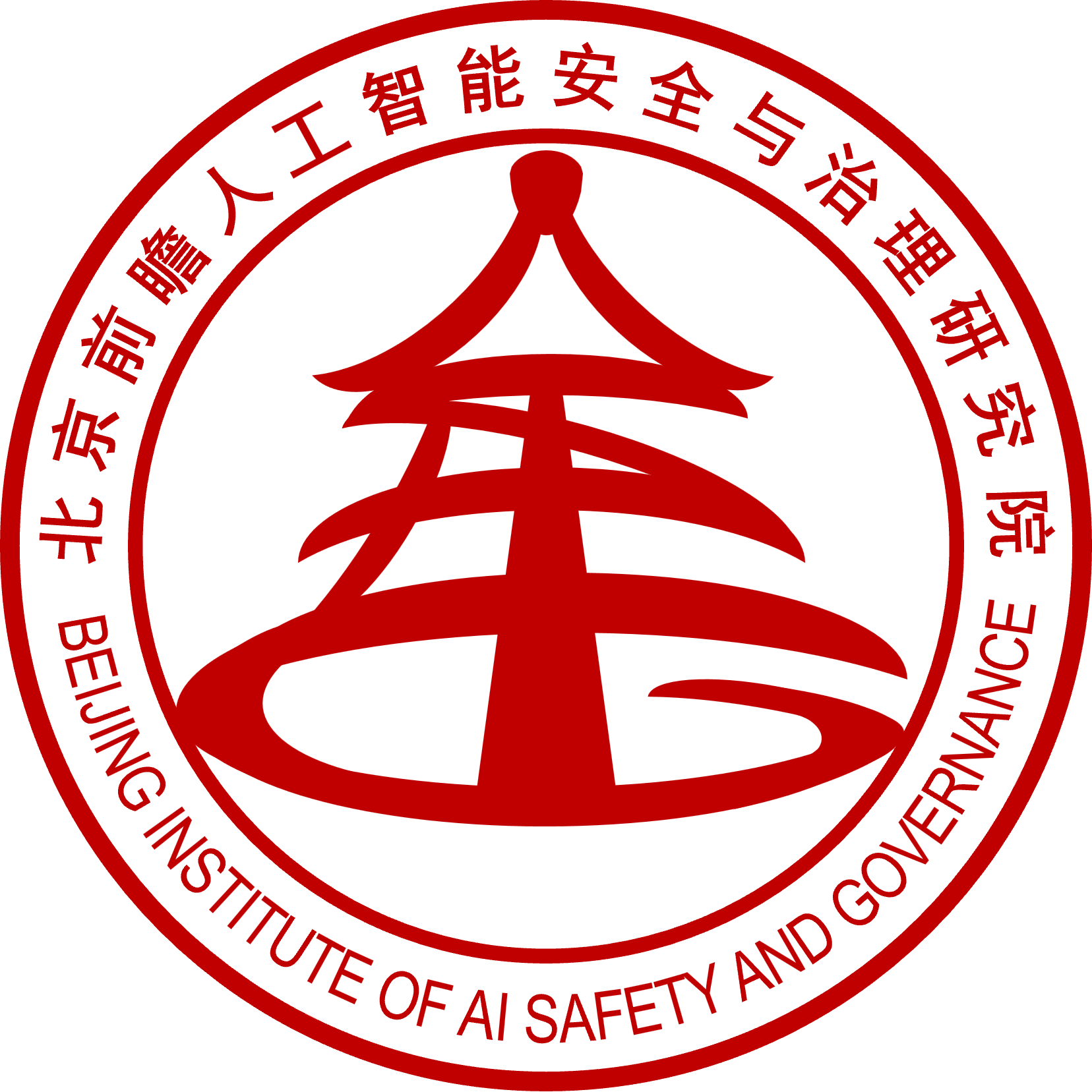 Logo for Beijing Institute of AI Safety and Governance (Beijing-AISI)